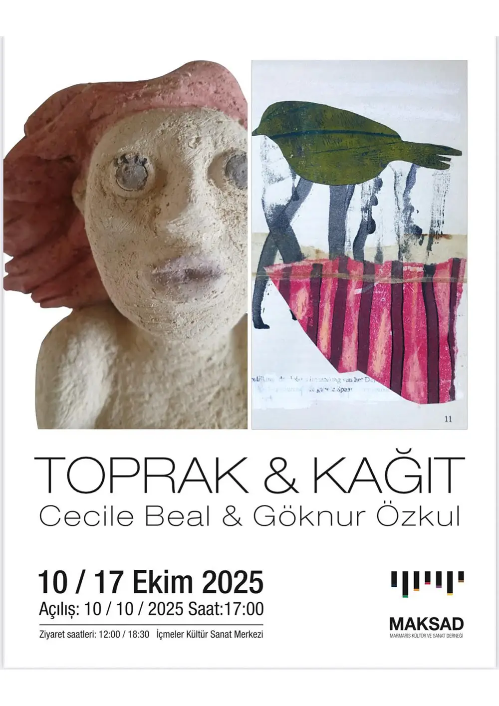 Cecile Beal & Göknur Özkul – Toprak ve Kağıt 